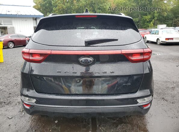 KNDP6CAC2N7975864 2022 KIA SPORTAGE Черный Вид сзади