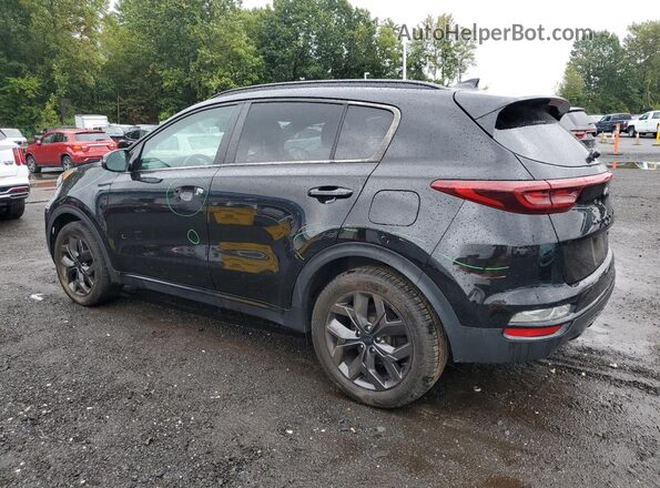 KNDP6CAC2N7975864 2022 KIA SPORTAGE Черный Задняя левая четверть