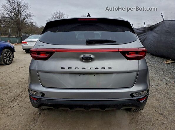 KNDP6CAC3M7858437 2021 KIA SPORTAGE Gray Հետևի տեսք