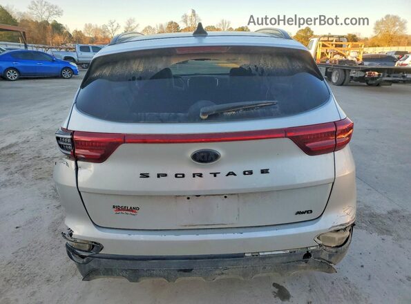 KNDP6CAC4N7958757 2022 KIA SPORTAGE Silver Vista trasera