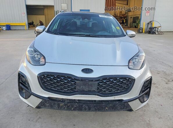 KNDP6CAC4N7958757 2022 KIA SPORTAGE Silver Vista frontal
