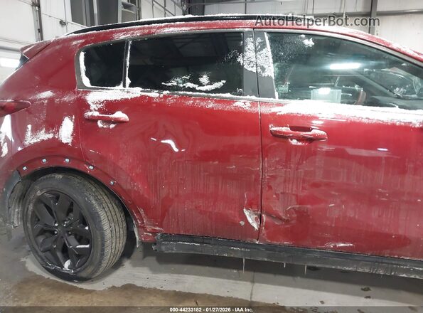 KNDP6CAC8M7852178 2021 KIA SPORTAGE Red წინა ხედი