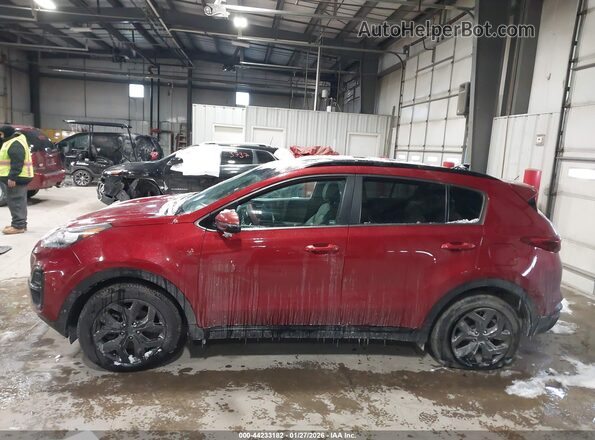 KNDP6CAC8M7852178 2021 KIA SPORTAGE Red სალონის 360-გრადუსიანი ხედი