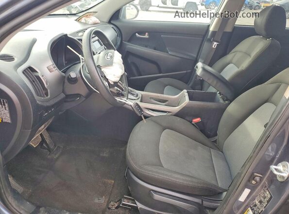 KNDPB3AC4G7880754 2016 KIA SPORTAGE Blue Widok wnętrza z przodu