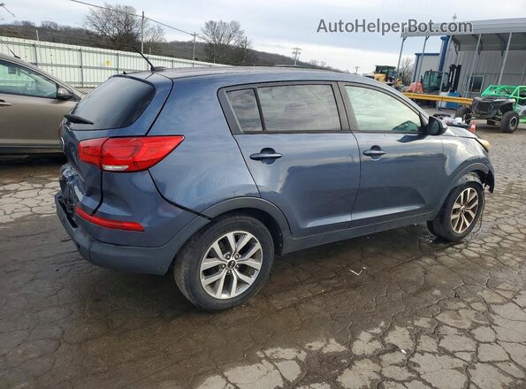 KNDPB3AC4G7880754 2016 KIA SPORTAGE Blue Tył prawy