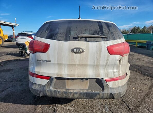 KNDPBCAC3G7864335 2016 KIA SPORTAGE White Rear view
