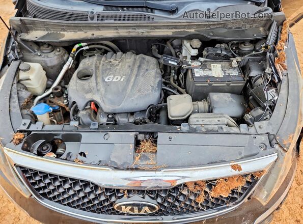 KNDPC3AC7G7845722 2016 KIA SPORTAGE Black Engine compartment view