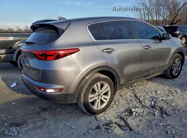 KNDPM3AC0H7171976 2017 KIA SPORTAGE Серый Задняя правая четверть