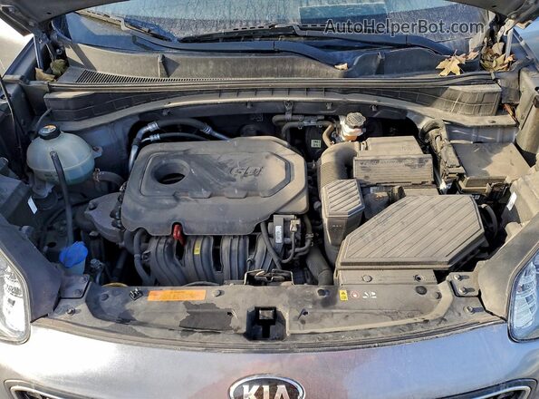 KNDPM3AC0H7171976 2017 KIA SPORTAGE Серый Вид задней части салона