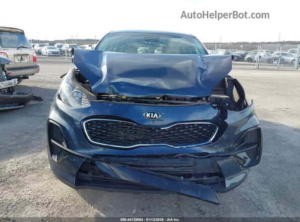 KNDPM3AC0N7956381 2022 KIA SPORTAGE Blue Вид задньої частини салону