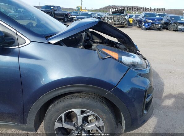 KNDPM3AC0N7956381 2022 KIA SPORTAGE Blue Вид спереду