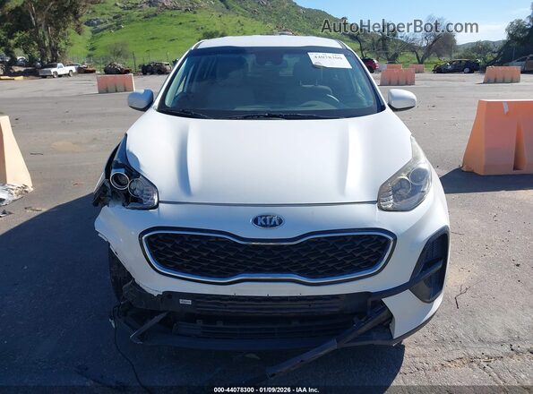 KNDPM3AC1M7916518 2021 KIA SPORTAGE White ხელსაწყოთა პანელის ხედი