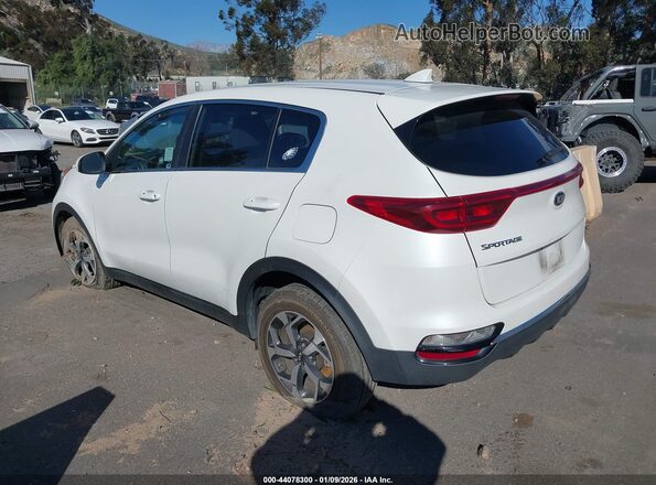 KNDPM3AC1M7916518 2021 KIA SPORTAGE White უკანა მარცხენა