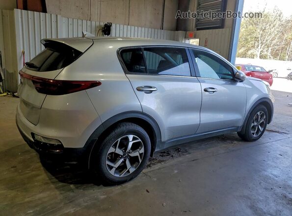 KNDPM3AC2M7879091 2021 KIA SPORTAGE Silver Trasero derecho