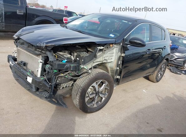 KNDPM3AC3N7953054 2022 KIA SPORTAGE Черный Передняя левая четверть