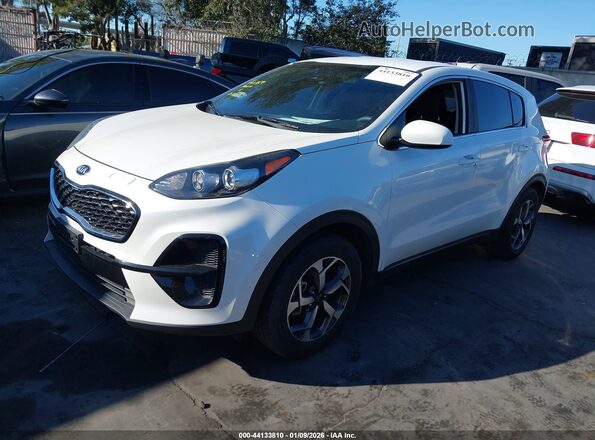KNDPM3AC3N7978925 2022 KIA SPORTAGE White წინა მარცხენა ხედი სამი მეოთხედიდან