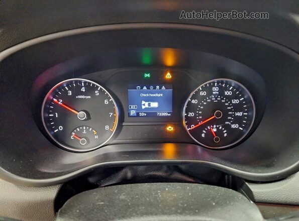 KNDPM3AC4M7866410 2021 KIA SPORTAGE Белый Вид щитка приборов