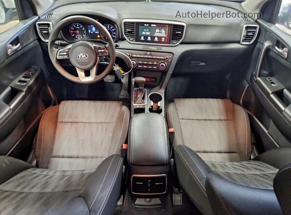 KNDPM3AC4M7866410 2021 KIA SPORTAGE Белый Вид панели приборов
