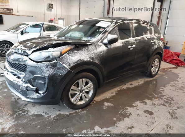 KNDPM3AC5K7540922 2019 KIA SPORTAGE Black Przód lewy