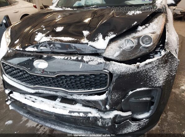KNDPM3AC5K7540922 2019 KIA SPORTAGE Black Widok z przodu