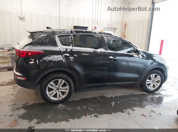 KNDPM3AC5K7540922 2019 KIA SPORTAGE Black Widok wnętrza z tyłu