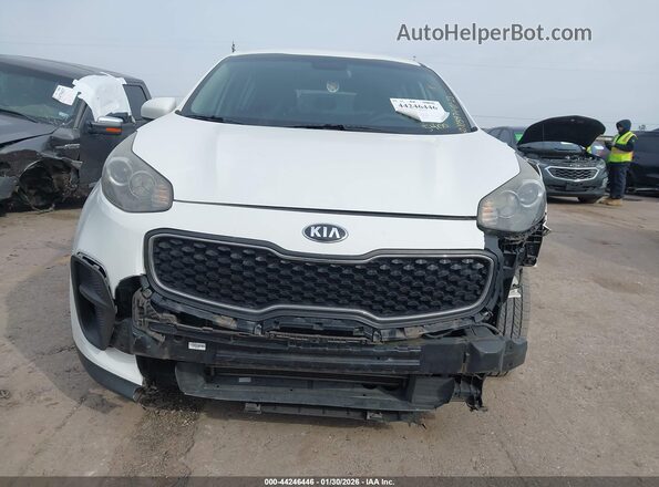 KNDPM3AC6K7555400 2019 KIA SPORTAGE White Vista del cuadro de instrumentos