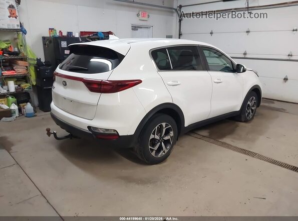 KNDPM3ACXL7644713 2020 KIA SPORTAGE White Rear right