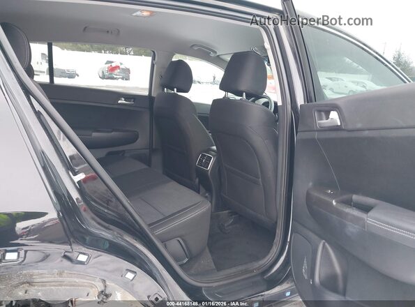 KNDPMCAC0N7006991 2022 KIA SPORTAGE Black VIN կոդի պիտակի տեսք