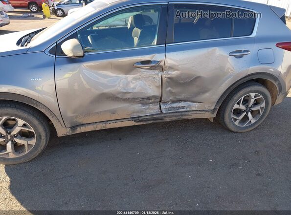 KNDPMCAC1M7937787 2021 KIA SPORTAGE Silver წინა ხედი