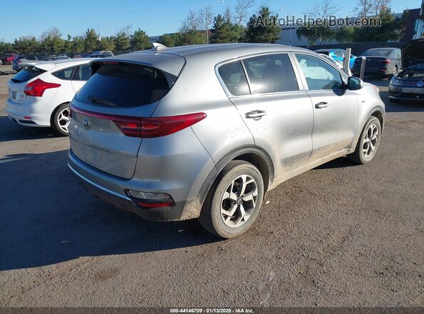 KNDPMCAC1M7937787 2021 KIA SPORTAGE Silver უკანა მარჯვენა