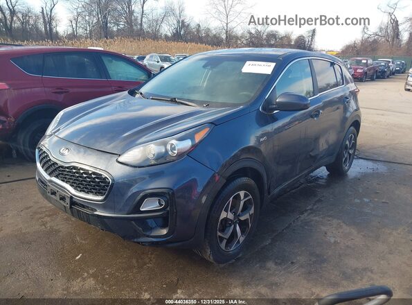 KNDPMCAC2N7980049 2022 KIA SPORTAGE Gray Передня ліва чверть
