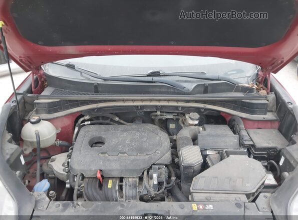 KNDPMCAC3J7371479 2018 KIA SPORTAGE Burgundy უკანა ხედი