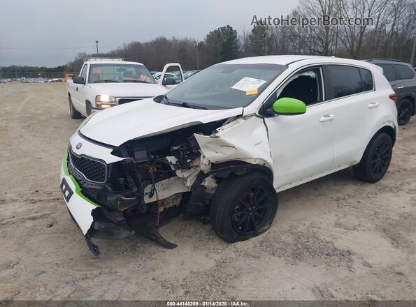 KNDPMCAC6J7430573 2018 KIA SPORTAGE White წინა ხედი
