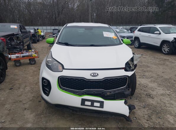 KNDPMCAC6J7430573 2018 KIA SPORTAGE White უკანა სალონის ხედი