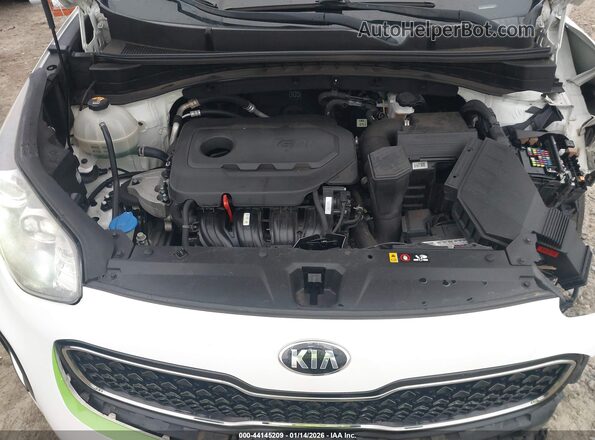 KNDPMCAC6J7430573 2018 KIA SPORTAGE White უკანა ხედი