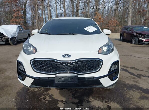 KNDPMCAC8M7892945 2021 KIA SPORTAGE Белый Вид щитка приборов