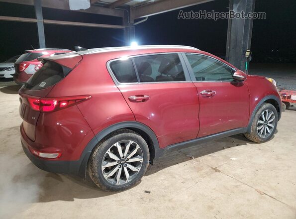 KNDPN3AC9H7167485 2017 KIA SPORTAGE Red Задня права чверть