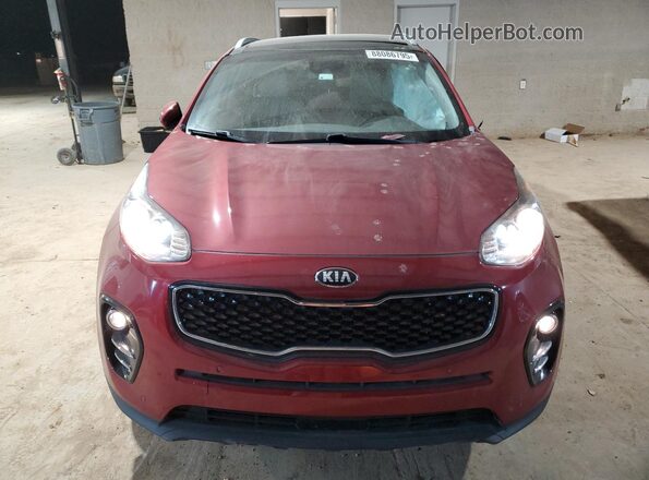 KNDPN3AC9H7167485 2017 KIA SPORTAGE Red Вид спереду