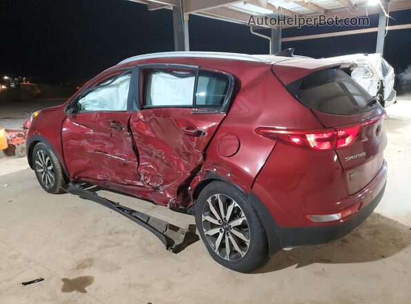 KNDPN3AC9H7167485 2017 KIA SPORTAGE Red Задня ліва чверть