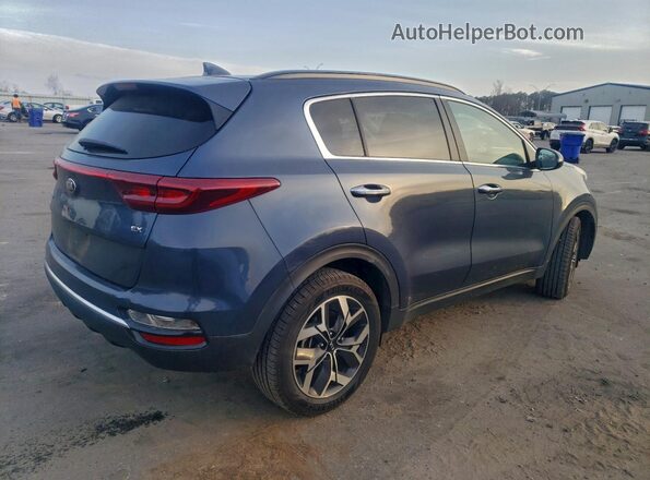 KNDPN3AC9M7899514 2021 KIA SPORTAGE Blue Tył prawy