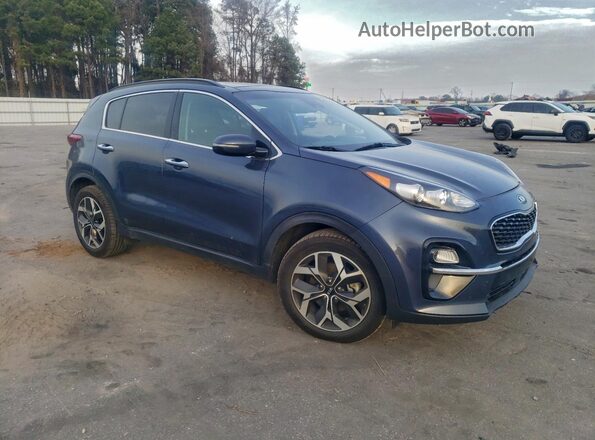 KNDPN3AC9M7899514 2021 KIA SPORTAGE Blue Przód prawy