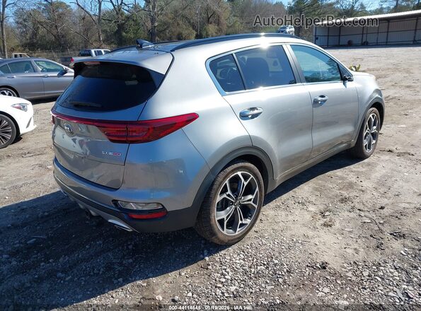KNDPR3A65M7910507 2021 KIA SPORTAGE Gray უკანა მარჯვენა