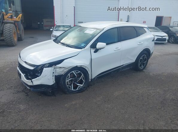 KNDPU3AF6P7036753 2023 KIA SPORTAGE White Առջևի ձախ երեք քառորդ տեսարան