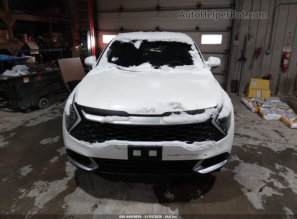 KNDPU3DF9R7237917 2024 KIA SPORTAGE White Widok zestawu wskaźników