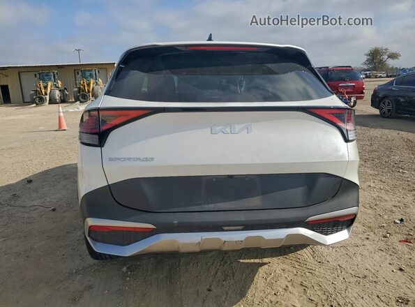 KNDPU3DF9S7386592 2025 KIA SPORTAGE White 