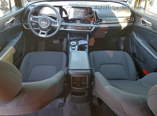 KNDPU3DG4R7119931 2024 KIA SPORTAGE Gray Widok deski rozdzielczej