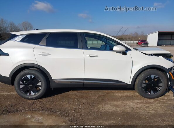 KNDPU3DG9T7303687 2026 KIA SPORTAGE HYBRID White Vista interior trasera