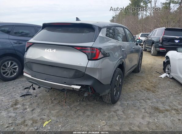 KNDPU3DG9T7307898 2026 KIA SPORTAGE HYBRID Gray უკანა მარჯვენა