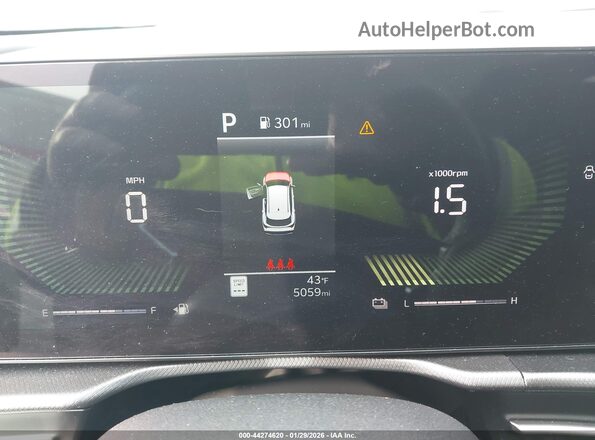 KNDPU3DG9T7307898 2026 KIA SPORTAGE HYBRID Gray უკანა სავარძლების ხედი