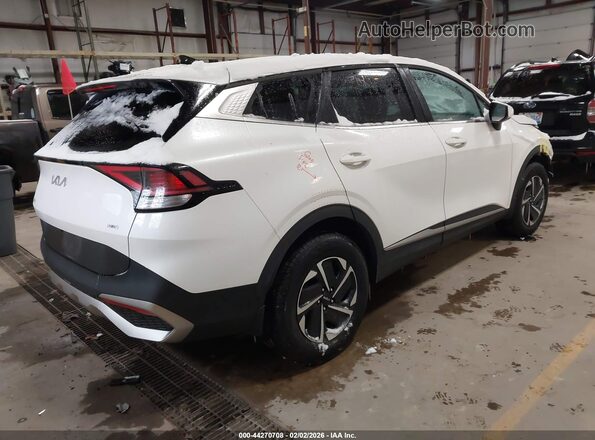 KNDPUCAG1P7041383 2023 KIA SPORTAGE HYBRID White 